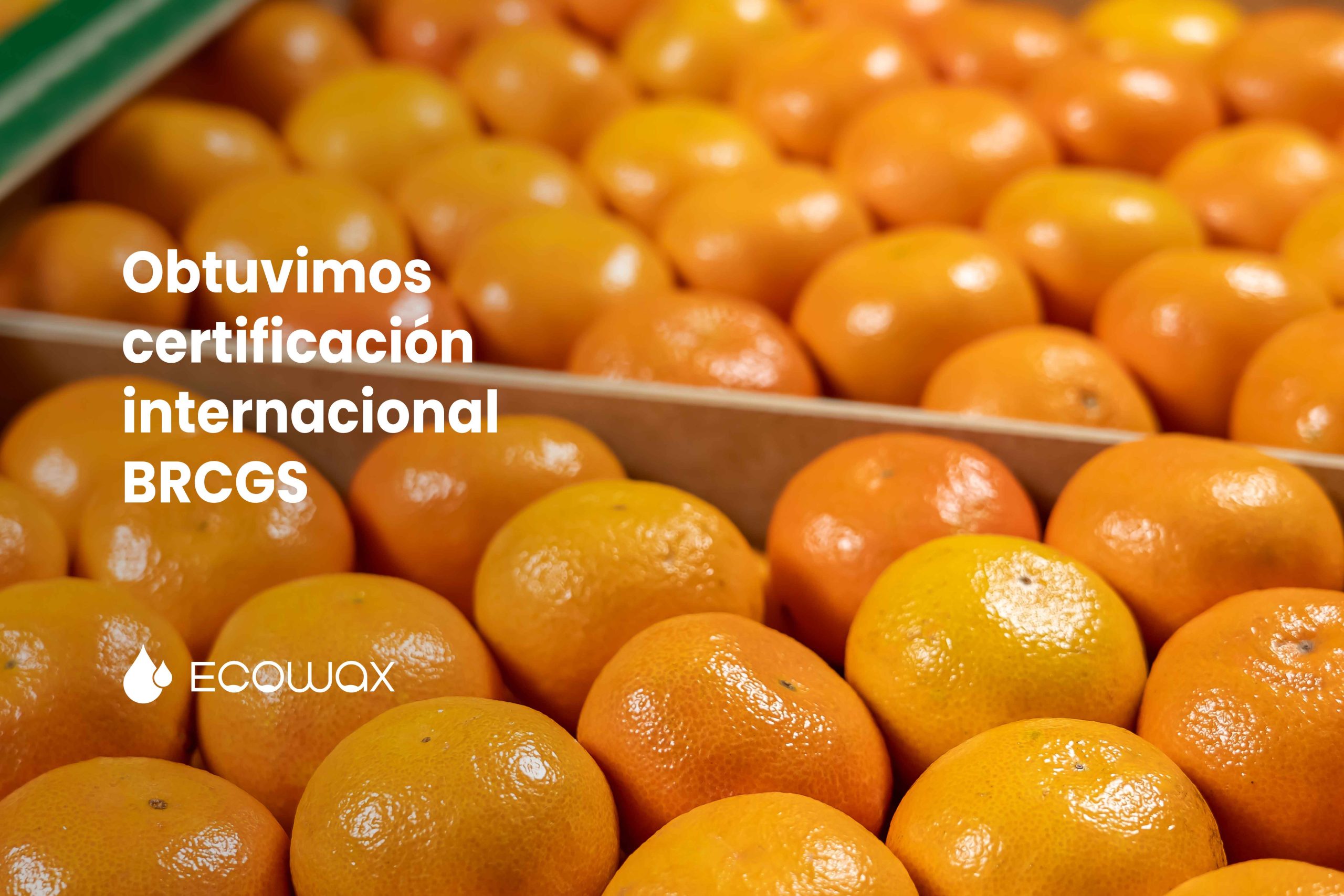 Ecowax obtuvo certificación BRCGS